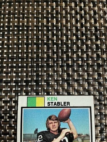 1973 Topps #487 Кен Стейблер Новобранец Футболни игри с Карти Похитителите Ex+ / Ex-mt - Range - Футболни карта, без подпис