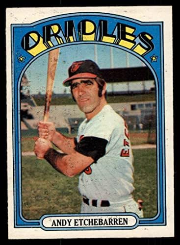 1972 O-Pee-Chee # 26 Анди Этчебаррен Балтимор Ориолс (Бейзболна картичка), БИВШ Авлига