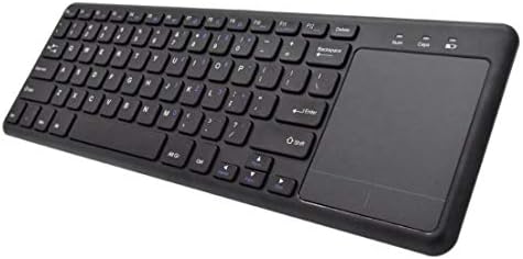 Клавиатурата на BoxWave, съвместима с Samsung Galaxy Book3 Pro (16 инча) - Клавиатура MediaOne със сензорен панел, клавиатура