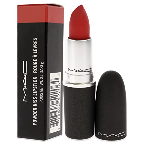 Червило MAC Powder Kiss Lipstick - Устойчиви Дамски Червило Passion 0,1 грама