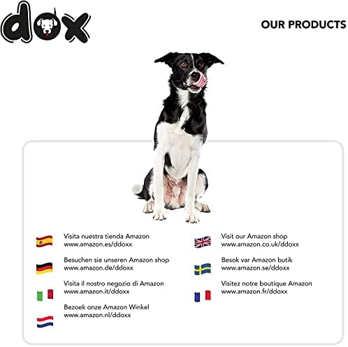 Нашийник за кучета DDOXX Airmesh - Трайни и Регулируеми Нашийници За Кучета - M (Зелено)