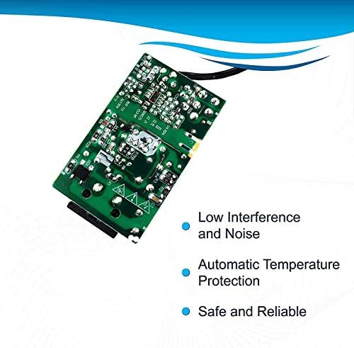 Адаптер за променлив ток HQRP, съвместим със зарядно устройство за захранване на видеокамери JVC AC-V11U QAL1323-002
