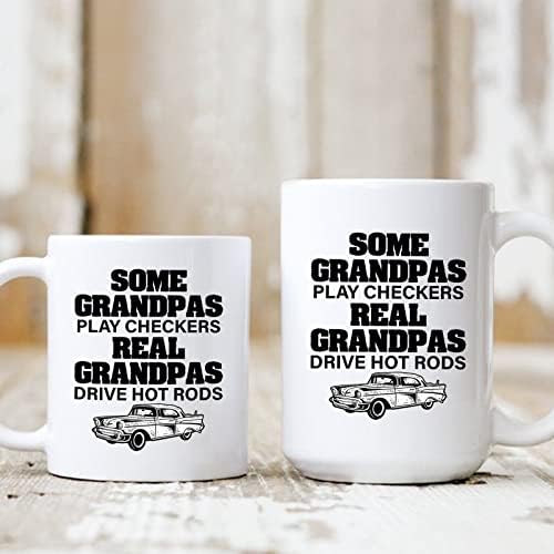BigTees Истински Дядо Карат Горещи Раждане Чаши за Кафе Подарък За баби, Дядовци Играят Горещи Раждане Кафеена Чаша Идеи