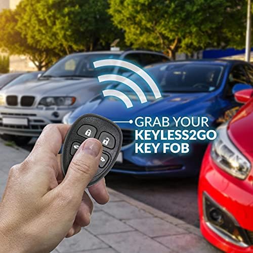 Keyless2Go Подмяна на автомобилни ключодържатели без ключ, които Използват 5-Бутон, дистанционно управление 15788020