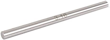 X-DREE 3,16 мм Цилиндричен прът от волфрамов карбид, между пръстите калибър, инструмент за Измерване (3,16 мм Herramienta