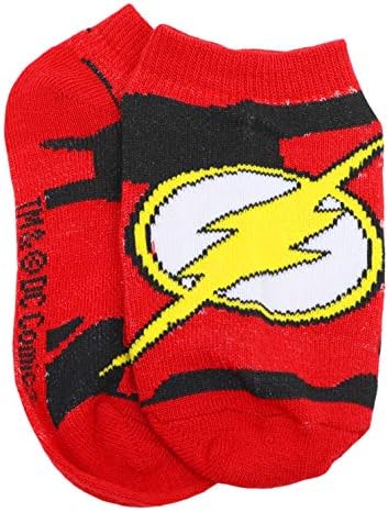 Чорапи с логото на супергерой за момчета DC Comics от 8 опаковки