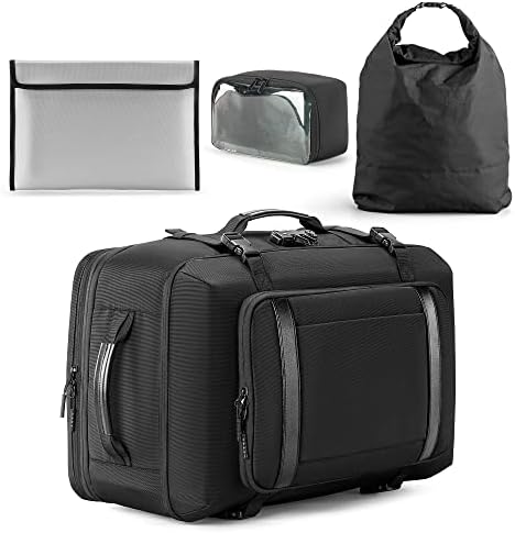 Раница за ръчен багаж VGOAL, Одобрен за полети, 35Л, Разширяване на Пътни Раници, Чанта за багаж за една седмица, Дневната