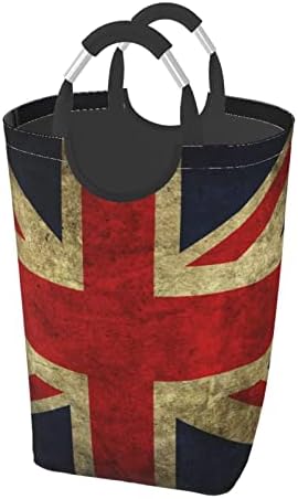Пакет за мръсни дрехи с Британския флаг, Сгъваема, С дръжка, Подходящ За домашно съхранение В Гардероба, в банята