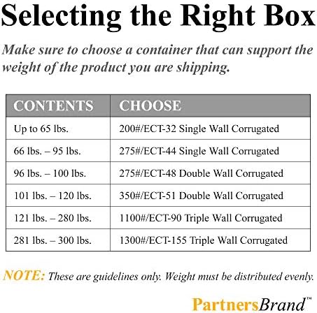 Плоски гофрокоробы търговска марка Partners P36248SK, 36 L x 24 W x 8 H, Крафт (опаковка по 120 броя)