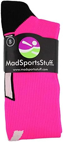 MadSportsStuff Triumph Розовата лента За информиране за рак на гърдата, на Върха на чорапи на Пищялите