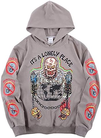 NAGRI Kanye It ' s A Longly Palace Hoody С качулка Мъжки Графична Hoody С качулка Пуловер с дълъг ръкав Hoody