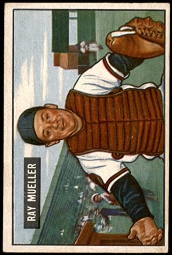 1951 Боуман 313 Рей Мюлер Бостън Брейвз (Бейзболна картичка), БИВШ Брейвз