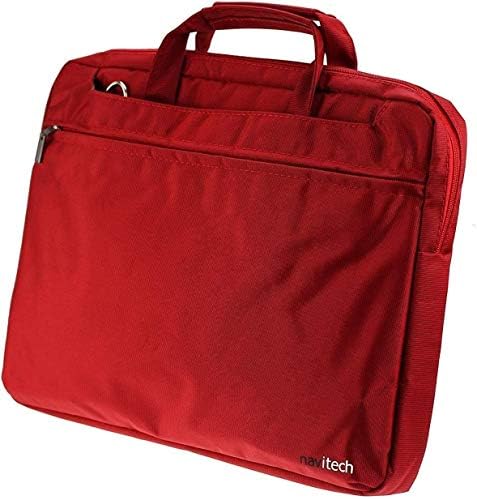 Водоустойчива чанта Navitech Red Sleek - Съвместим с таблетен TCL NxtPaper 12 Pro 12,2 инча
