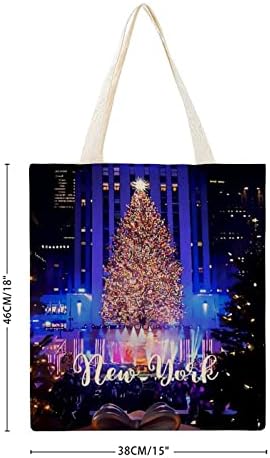Ню Йорк Множество Чанта Градска Пътна Сгъваема Чанта за пазаруване Лятна Чанта за Жени, Момичета Подарък Учител Абитуриентски Подаръци