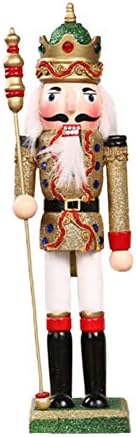 ZaH 12 Инча Коледен Лешникотрошачката Играчки, Дървени Лешникотрошачката Декорации Подарък Войници Лешникотрошачката